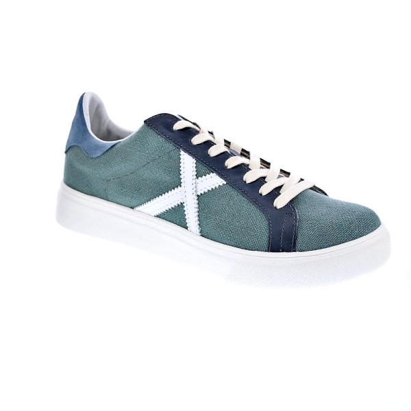 Zapatillas Munich zapatos Hombre modelo Rete 92 Azul Cordón