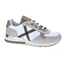 Zapatillas Munich zapatos Mujer modelo Sunset 47 Blanco Cordón