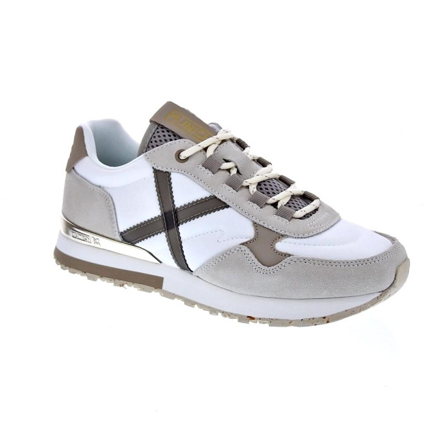 Zapatillas Munich zapatos Mujer modelo Sunset 47 Blanco Cordón