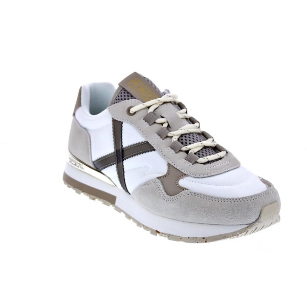 Zapatillas Munich zapatos Mujer modelo Sunset 47 Blanco Cordón