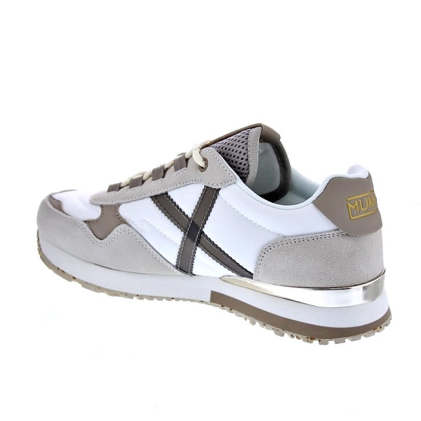 Zapatillas Munich zapatos Mujer modelo Sunset 47 Blanco Cordón