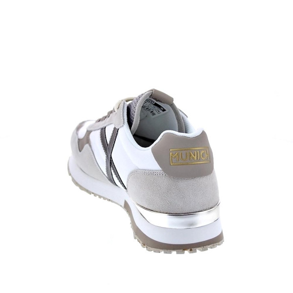 Zapatillas Munich zapatos Mujer modelo Sunset 47 Blanco Cordón