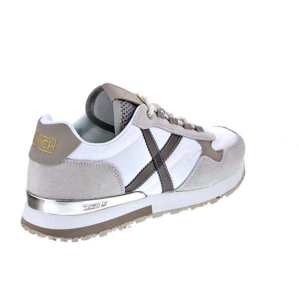 Zapatillas Munich zapatos Mujer modelo Sunset 47 Blanco Cordón