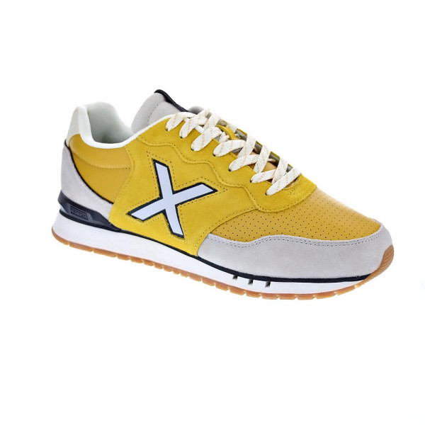 Zapatillas Munich zapatos Hombre modelo Dash Premium 216 Amarillo Cordón