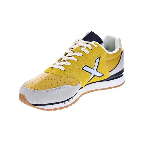 Zapatillas Munich zapatos Hombre modelo Dash Premium 216 Amarillo Cordón