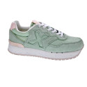 Zapatillas Munich zapatos Mujer modelo Dash Sky 21 Verde Cordón