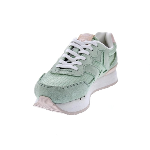 Zapatillas Munich zapatos Mujer modelo Dash Sky 21 Verde Cordón