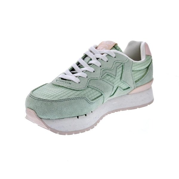 Zapatillas Munich zapatos Mujer modelo Dash Sky 21 Verde Cordón