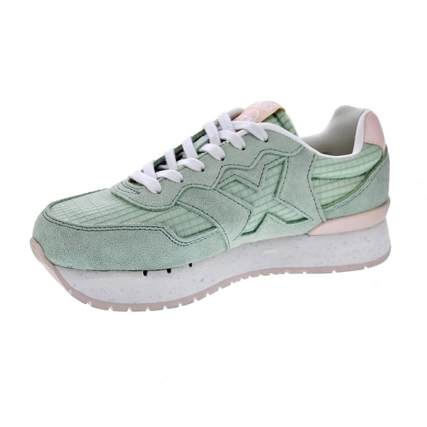 Zapatillas Munich zapatos Mujer modelo Dash Sky 21 Verde Cordón