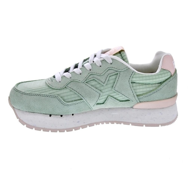 Zapatillas Munich zapatos Mujer modelo Dash Sky 21 Verde Cordón