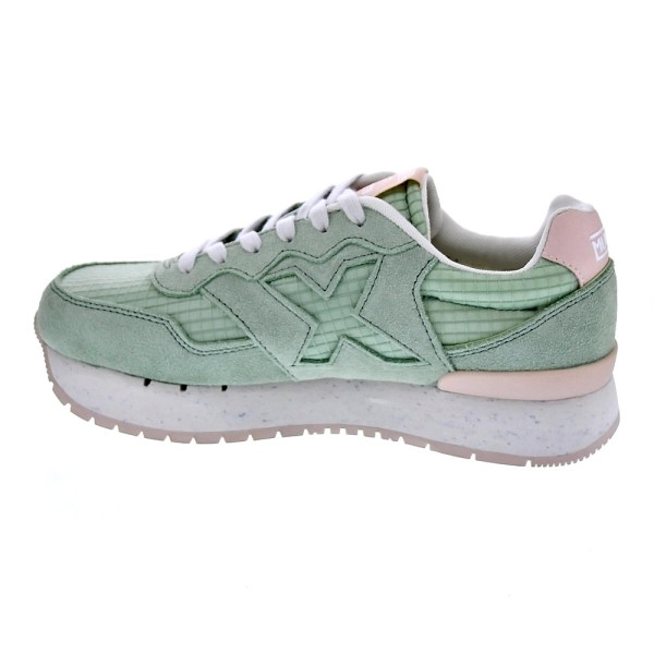Zapatillas Munich zapatos Mujer modelo Dash Sky 21 Verde Cordón