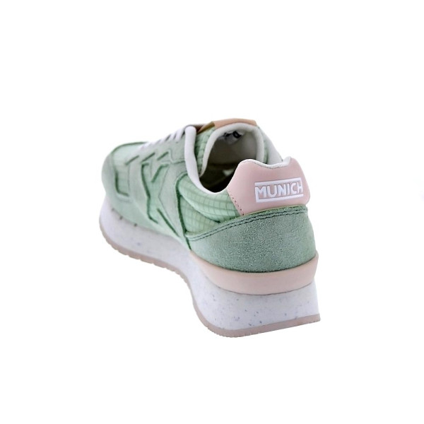 Zapatillas Munich zapatos Mujer modelo Dash Sky 21 Verde Cordón