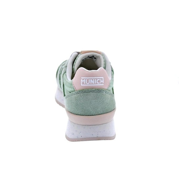 Zapatillas Munich zapatos Mujer modelo Dash Sky 21 Verde Cordón