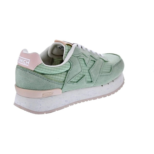 Zapatillas Munich zapatos Mujer modelo Dash Sky 21 Verde Cordón