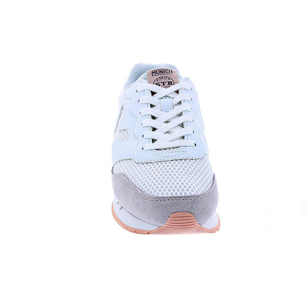 Zapatillas Munich zapatos Mujer modelo Dash Woman 207 Blanco Cordón