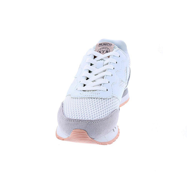 Zapatillas Munich zapatos Mujer modelo Dash Woman 207 Blanco Cordón