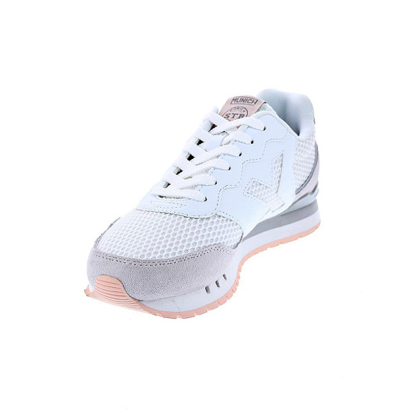 Zapatillas Munich zapatos Mujer modelo Dash Woman 207 Blanco Cordón