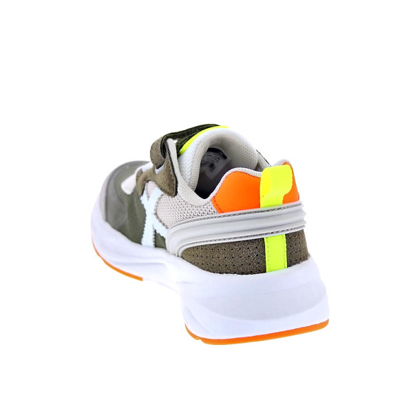 Zapatillas Munich zapatos Niño modelo Mini Track Vco 91 Verde Velcro