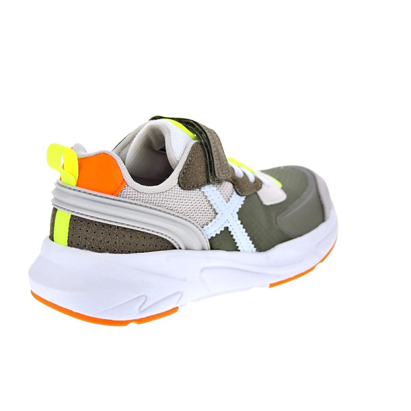 Zapatillas Munich zapatos Niño modelo Mini Track Vco 91 Verde Velcro