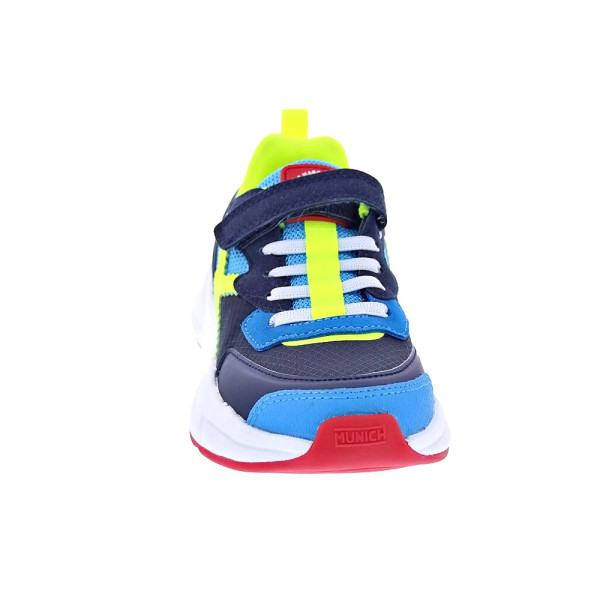 Zapatillas Munich zapatos Niño modelo Mini Track Vco 94 Azul Velcro