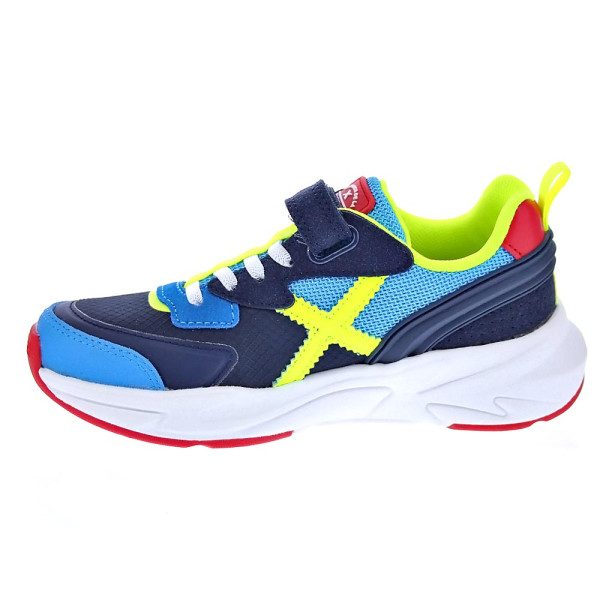 Zapatillas Munich zapatos Niño modelo Mini Track Vco 94 Azul Velcro