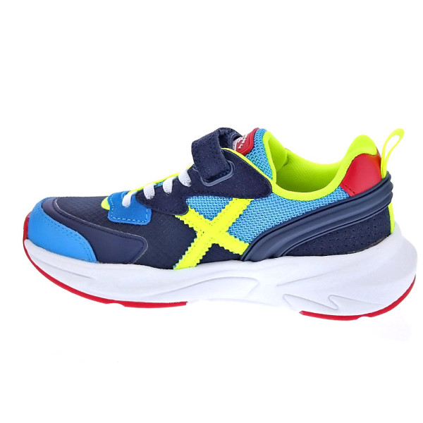 Zapatillas Munich zapatos Niño modelo Mini Track Vco 94 Azul Velcro
