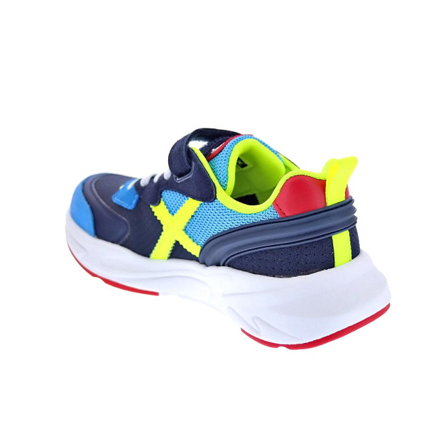 Zapatillas Munich zapatos Niño modelo Mini Track Vco 94 Azul Velcro