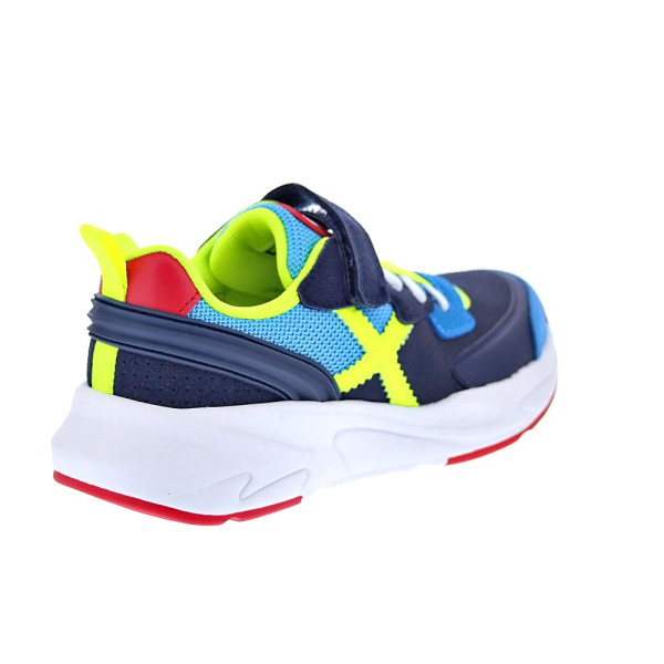 Zapatillas Munich zapatos Niño modelo Mini Track Vco 94 Azul Velcro