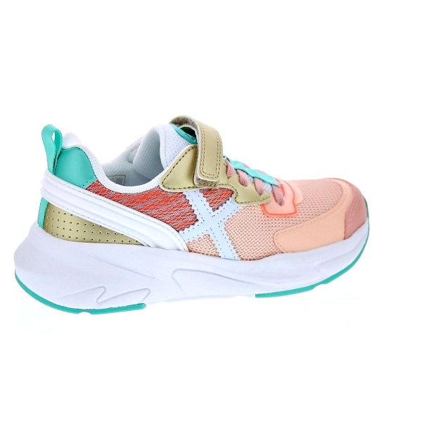 Zapatillas Munich zapatos Niña modelo Mini Track Vco 91 Rosa Velcro