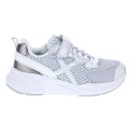 Zapatillas Munich zapatos Niña modelo Mini Track Vco 92 Plata Velcro