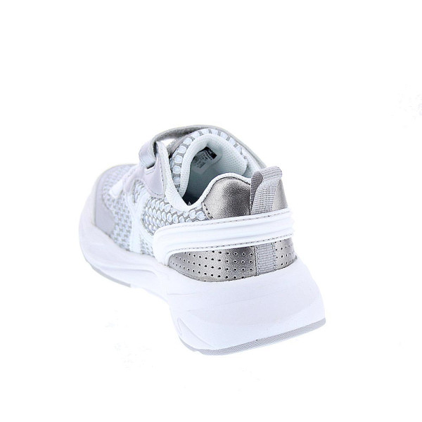 Zapatillas Munich zapatos Niña modelo Mini Track Vco 92 Plata Velcro