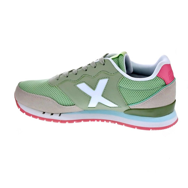 Zapatillas Munich zapatos Niña modelo Dash Kid 154 Verde Cordón