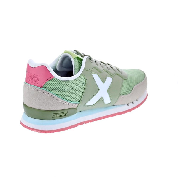 Zapatillas Munich zapatos Niña modelo Dash Kid 154 Verde Cordón