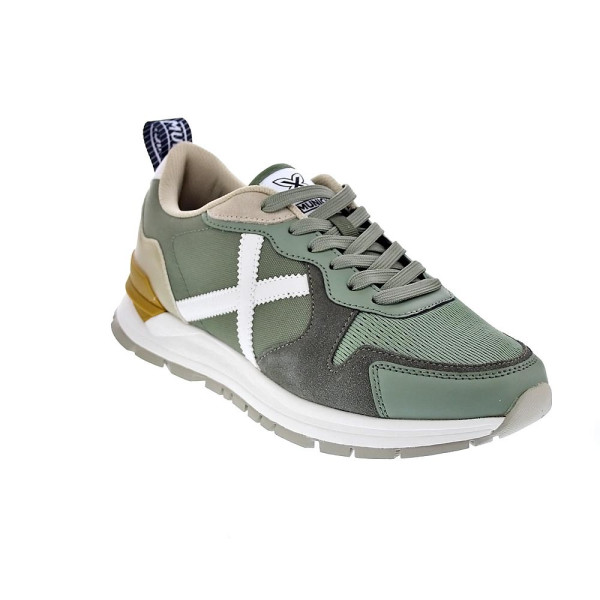 Zapatillas Munich zapatos Hombre modelo Avenue 12 Verde Cordón