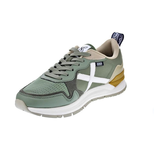 Zapatillas Munich zapatos Hombre modelo Avenue 12 Verde Cordón