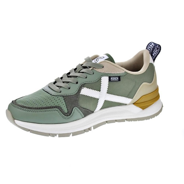 Zapatillas Munich zapatos Hombre modelo Avenue 12 Verde Cordón
