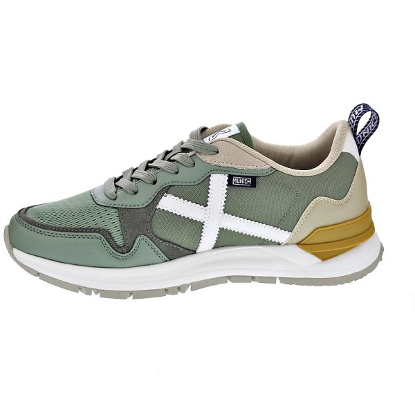 Zapatillas Munich zapatos Hombre modelo Avenue 12 Verde Cordón