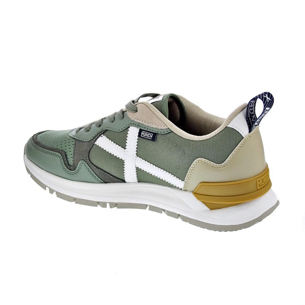 Zapatillas Munich zapatos Hombre modelo Avenue 12 Verde Cordón