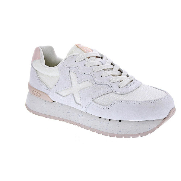 Zapatillas Munich zapatos Mujer modelo Dash Sky 20 Blanco Cordón