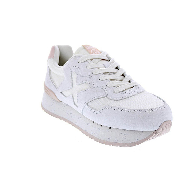 Zapatillas Munich zapatos Mujer modelo Dash Sky 20 Blanco Cordón