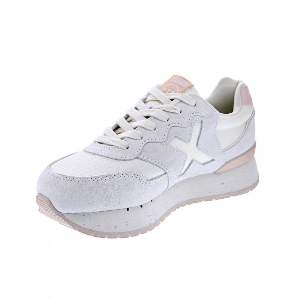 Zapatillas Munich zapatos Mujer modelo Dash Sky 20 Blanco Cordón
