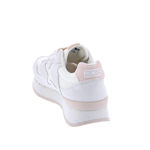 Zapatillas Munich zapatos Mujer modelo Dash Sky 20 Blanco Cordón