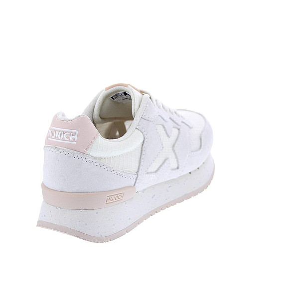 Zapatillas Munich zapatos Mujer modelo Dash Sky 20 Blanco Cordón