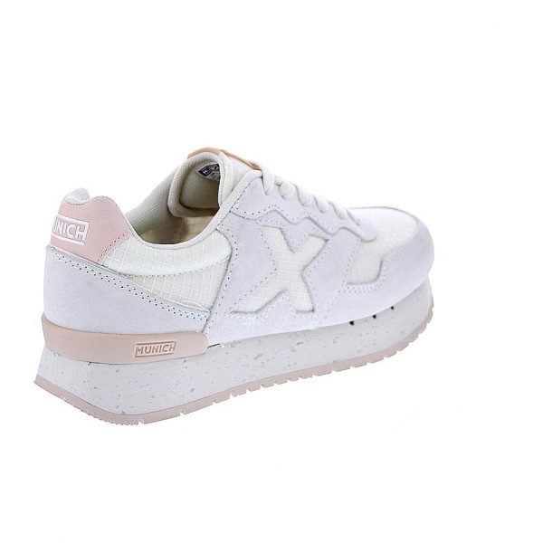 Zapatillas Munich zapatos Mujer modelo Dash Sky 20 Blanco Cordón