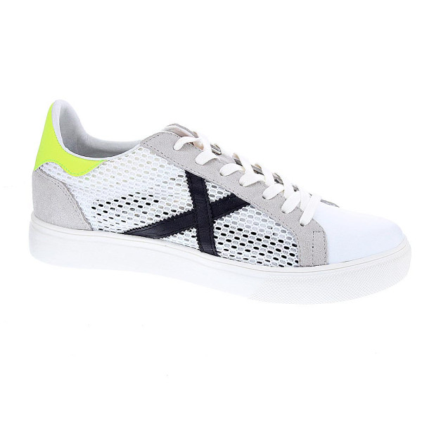 Zapatillas Munich zapatos Hombre modelo Rete 89 Blanco Cordón
