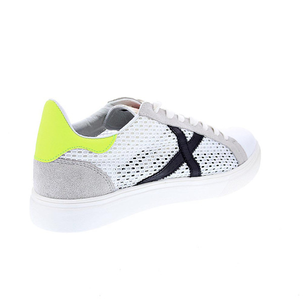 Zapatillas Munich zapatos Hombre modelo Rete 89 Blanco Cordón