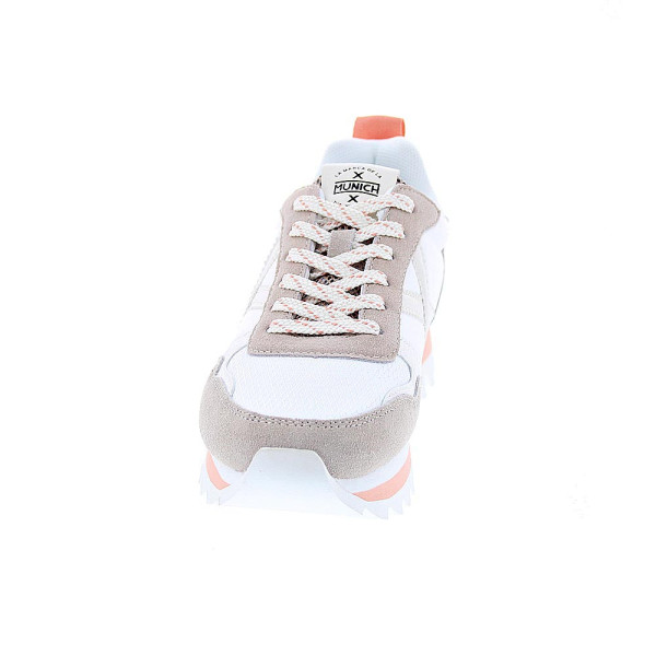Zapatillas Munich zapatos Mujer modelo Ripple 58 Blanco Cordón