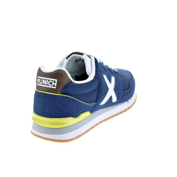 Zapatillas Munich zapatos Hombre modelo Dash 223 Azul Cordón