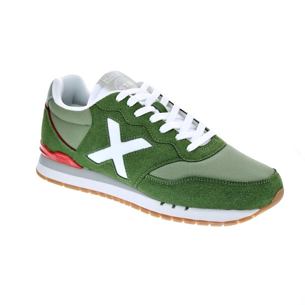 Zapatillas Munich zapatos Hombre modelo Dash 224 Verde Cordón