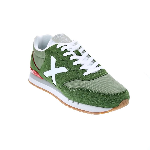 Zapatillas Munich zapatos Hombre modelo Dash 224 Verde Cordón